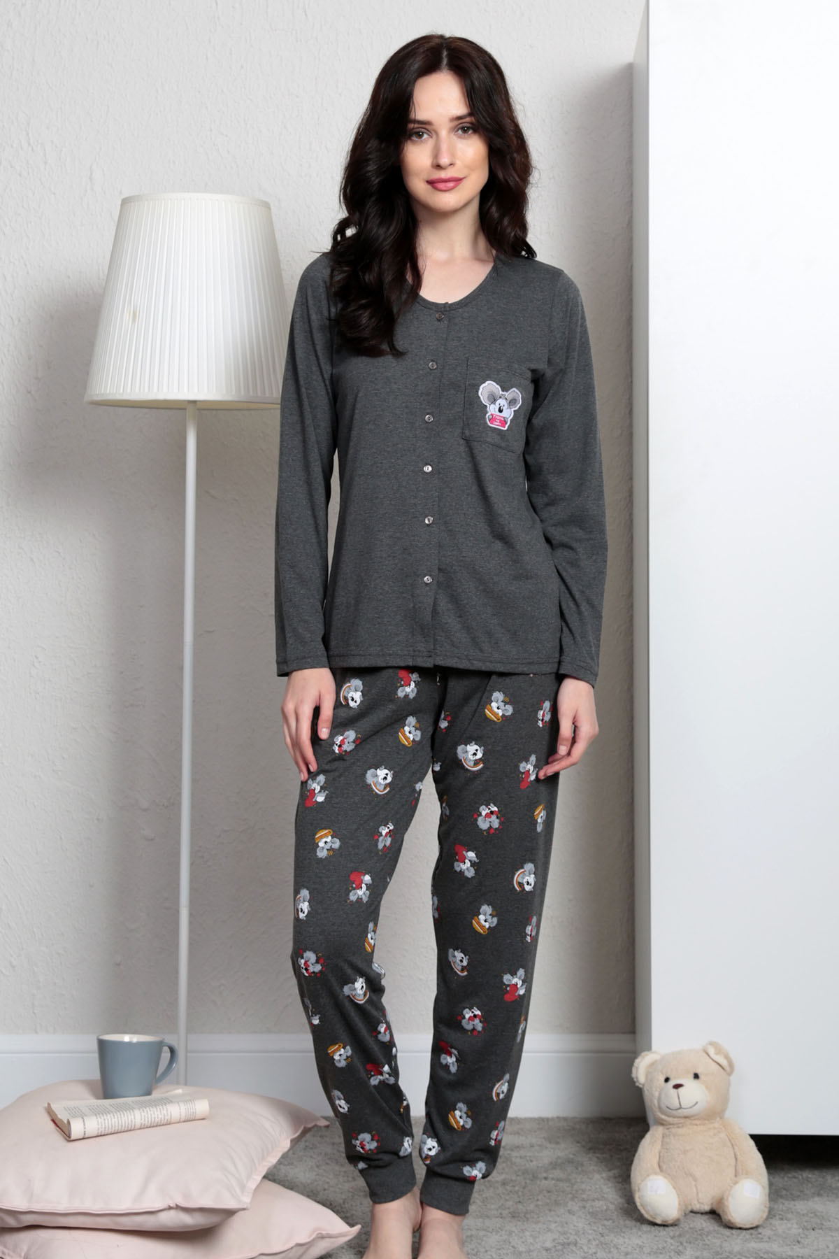 Vienetta Pamuk Pijama Takım