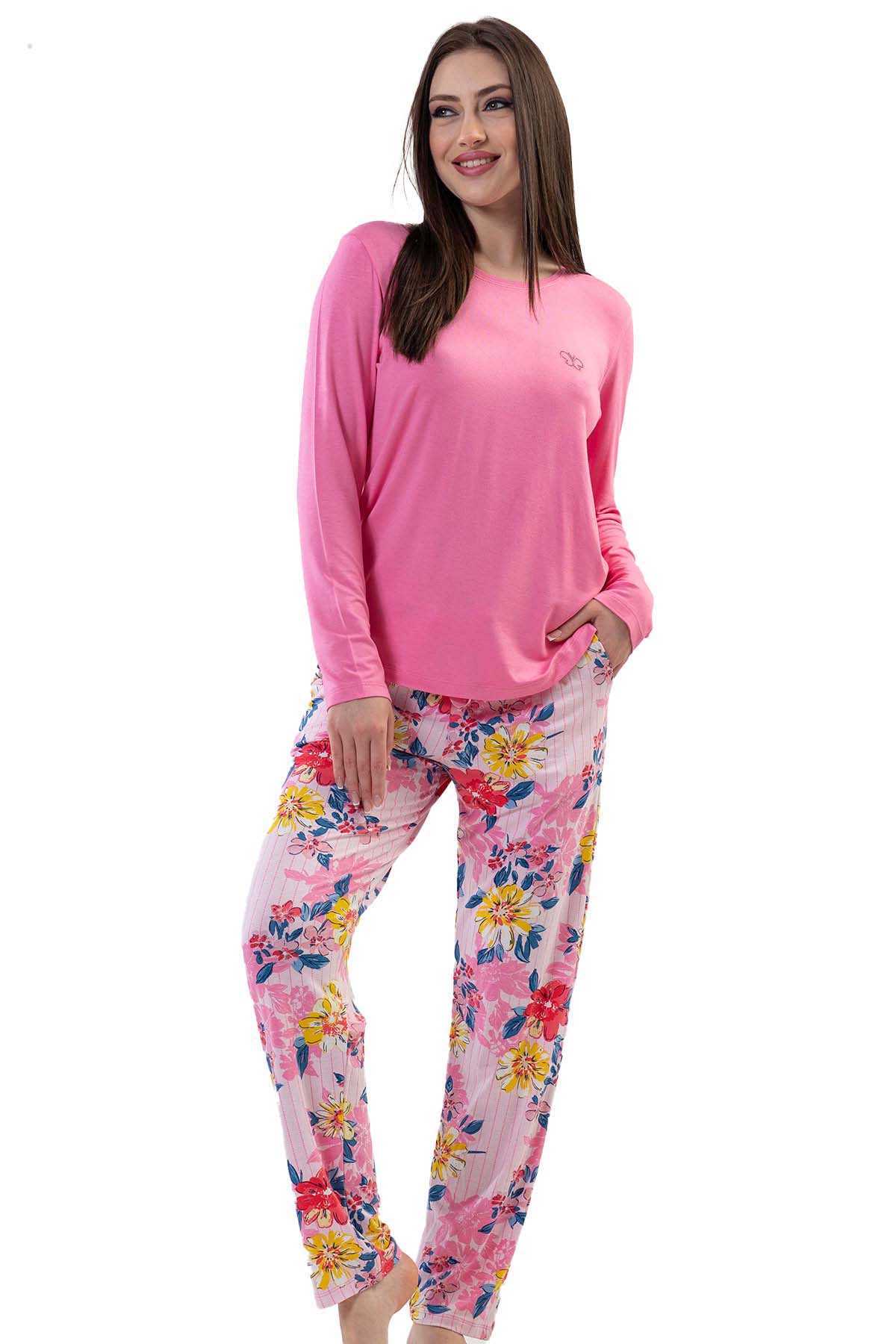 Uzun Kol Pijama Takım
