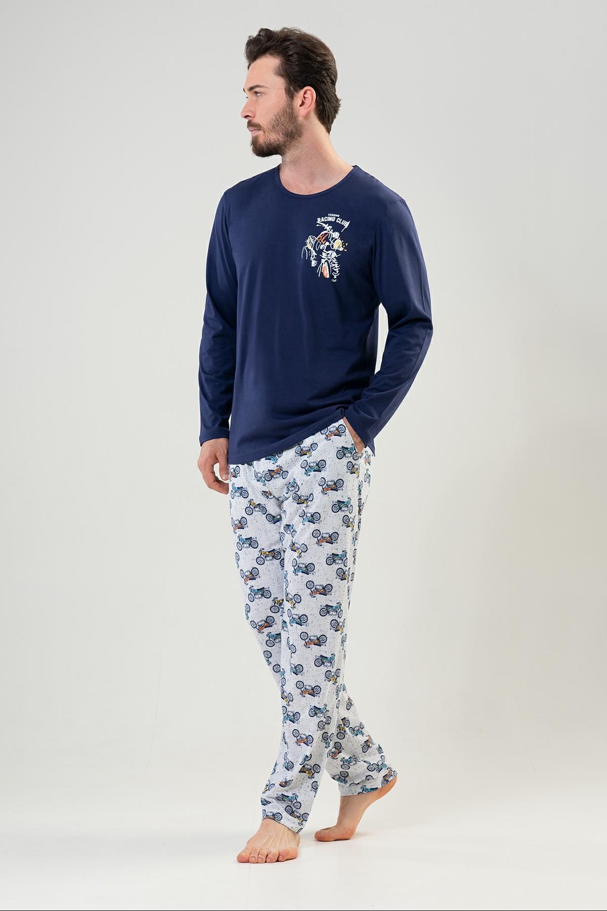 Erkek Uzun Kol Pijama Takım
