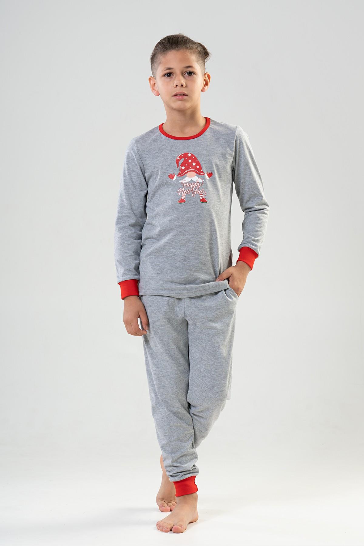 Erkek Çocuk Uzun Kol Pijama Takım
