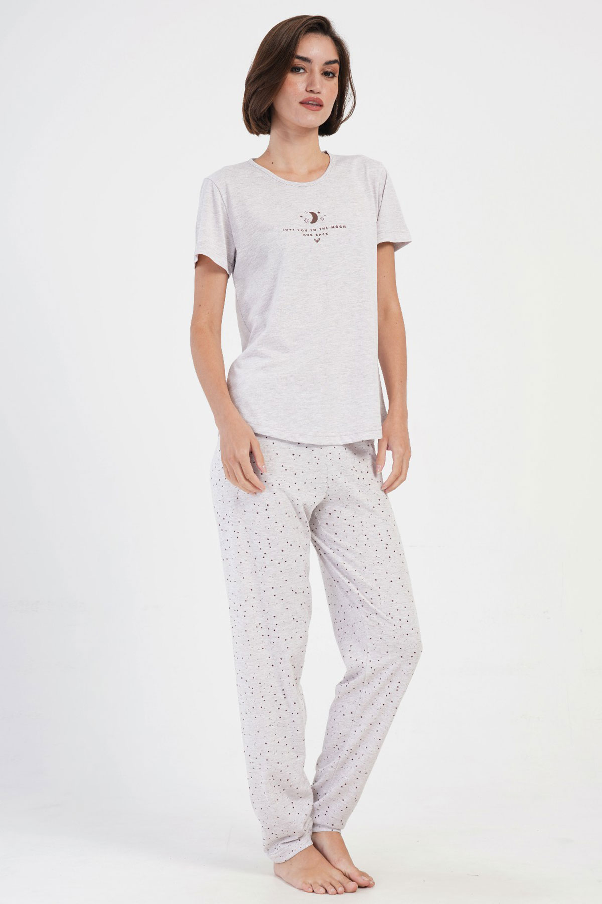 Kadın Kısa Kol Pijama Takım
