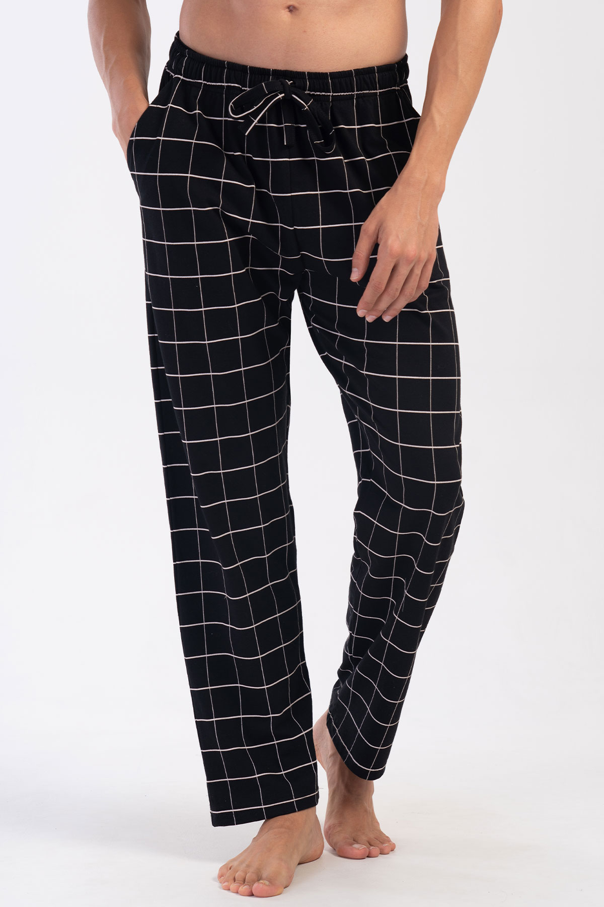 Pamuklu Erkek Tek Alt Pijama
