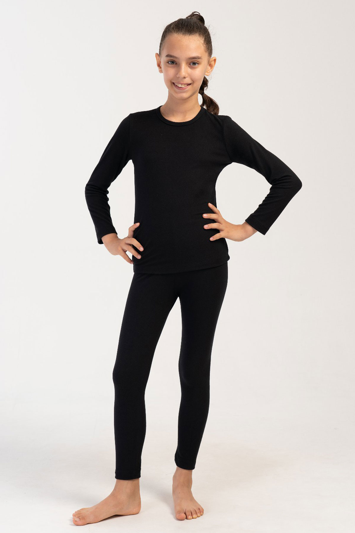 Kız Çocuk comfort Uzun Kol Iclık Takım(7-8/13-14)
