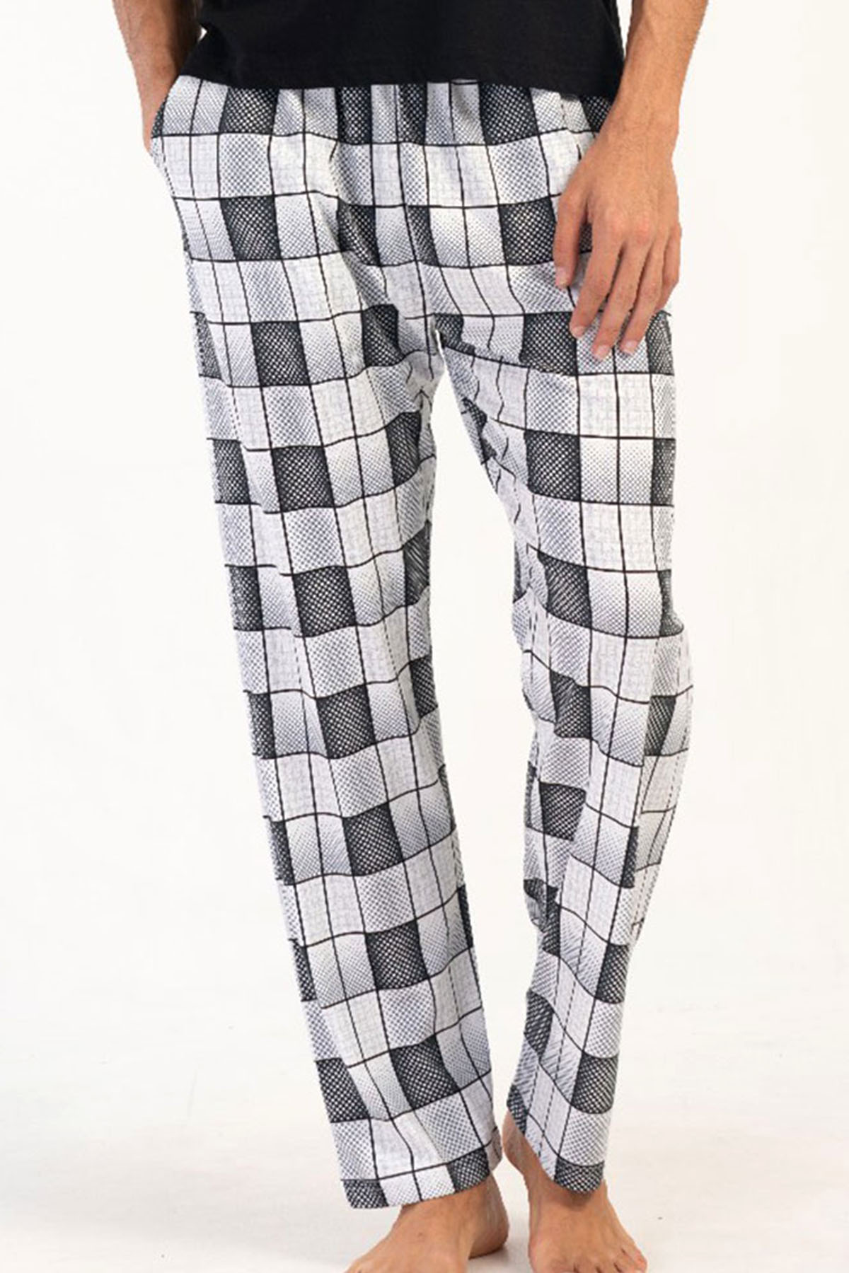 Pamuklu Erkek Tek Alt Pijama
