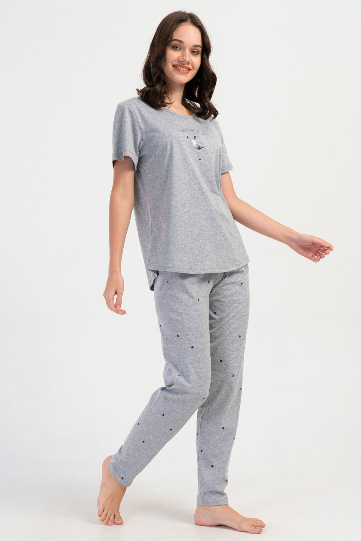 Kadın Kısa Kol Pijama Takım
