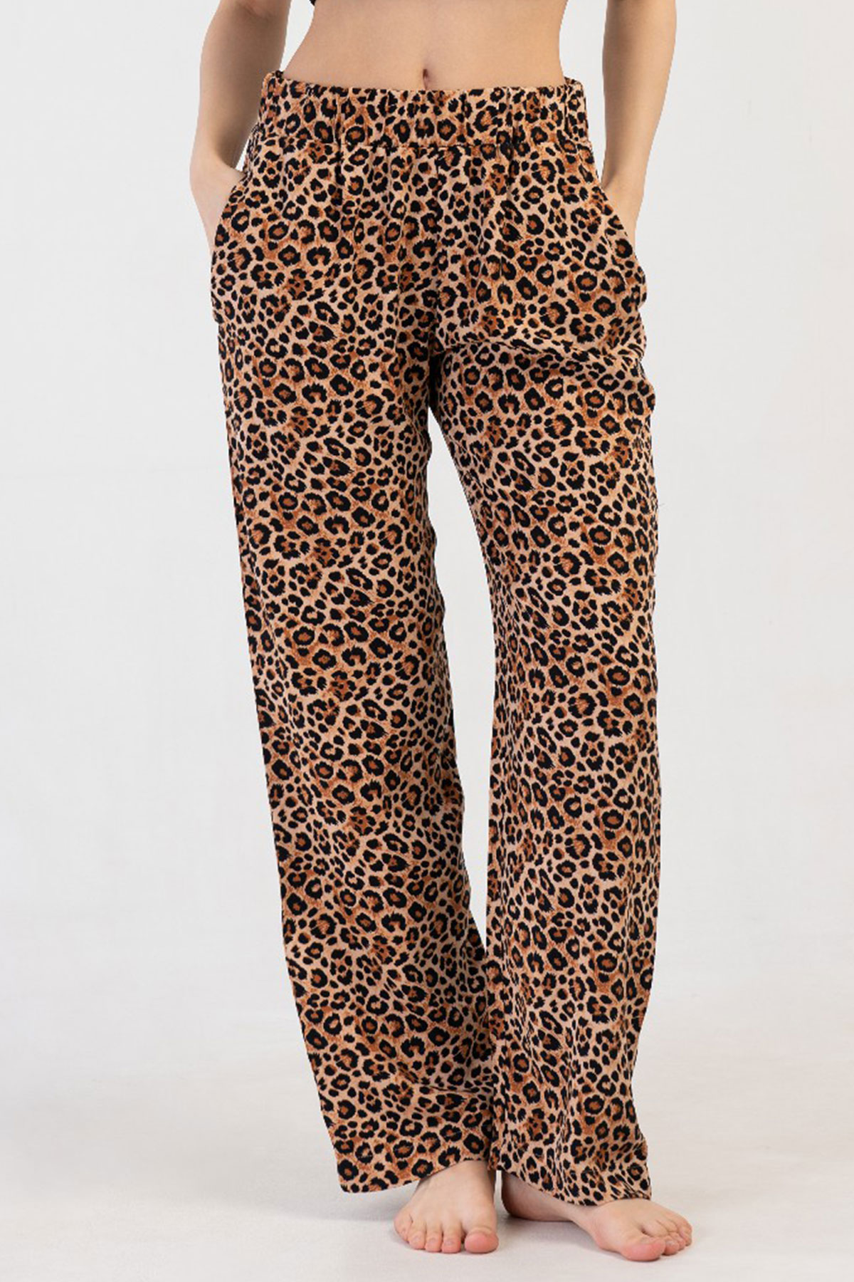 Kadın Vıscon Tek Alt Pijama
