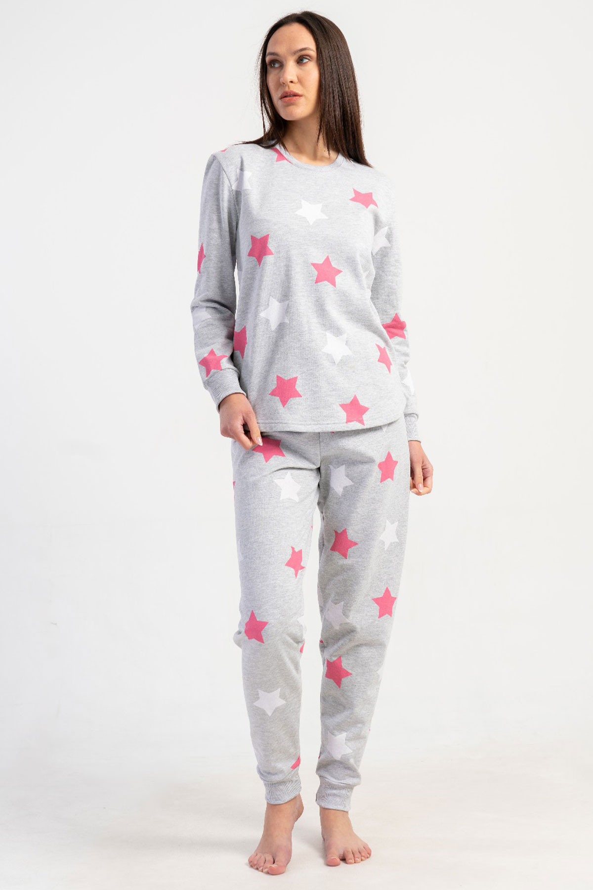 Kadın Uzun Kol Pijama Takım
