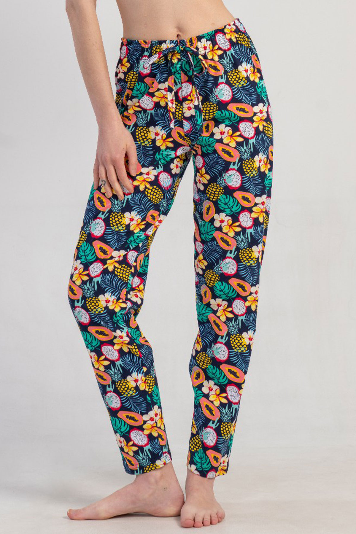 Pamuklu Kadın Tek Alt Pijama
