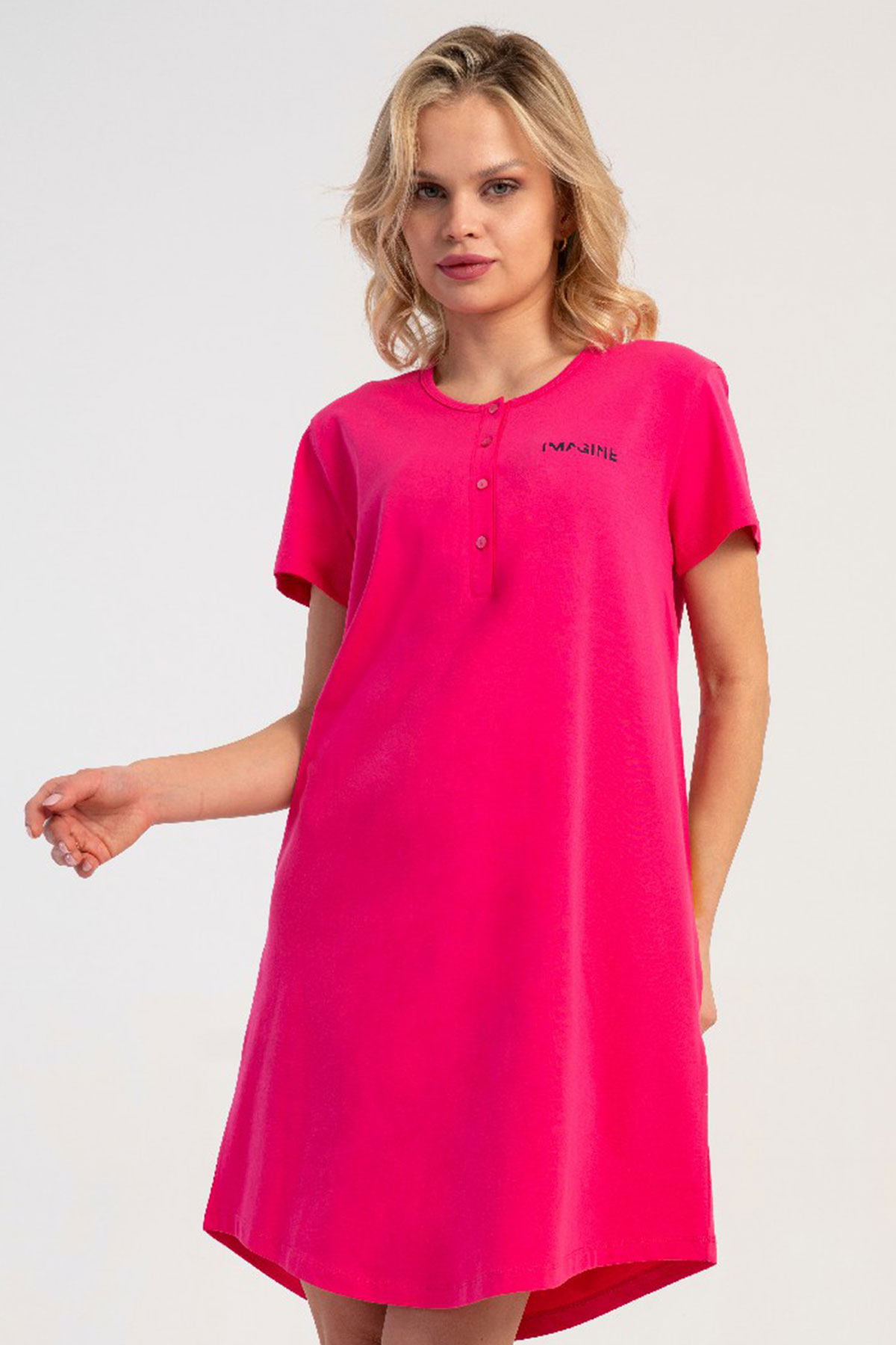 Kadın . Kısa Kol Gecelik
